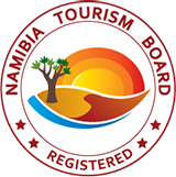 Registriert beim Namibia Tourism Board